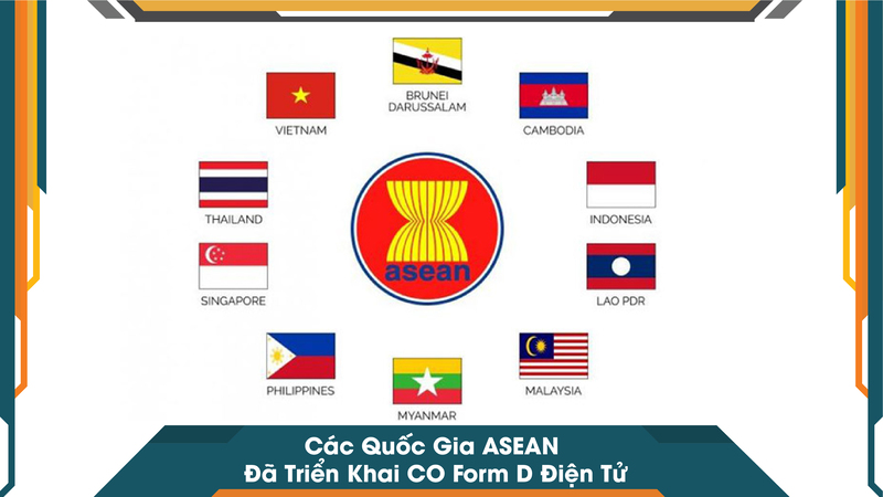 Các Quốc Gia ASEAN Đã Triển Khai CO Form D Điện Tử