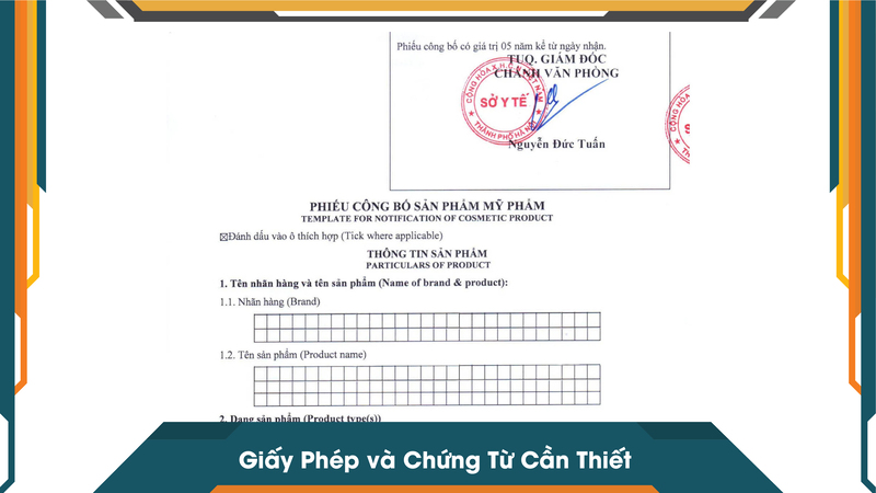 Giấy Phép và Chứng Từ Cần Thiết