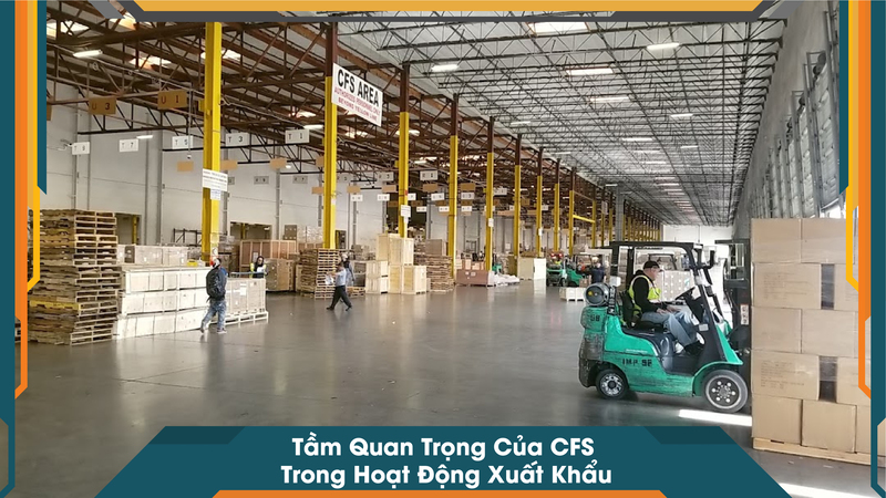 Tầm Quan Trọng Của CFS Trong Hoạt Động Xuất Khẩu