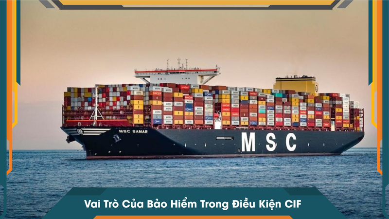 Vai Trò Của Bảo Hiểm Trong Điều Kiện CIF