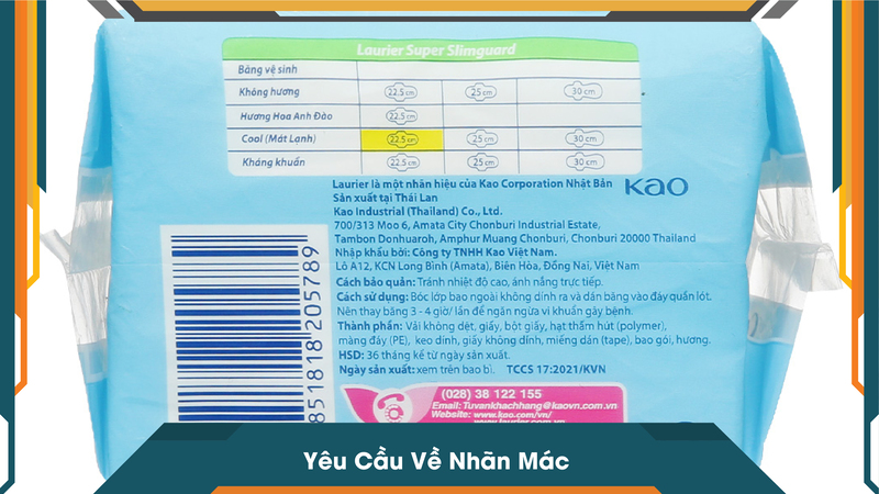 Yêu Cầu Về Nhãn Mác