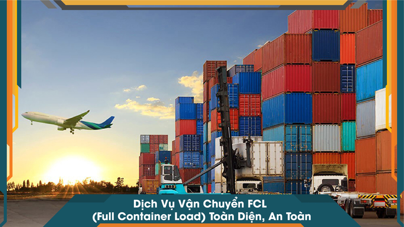 Dịch Vụ Vận Chuyển FCL (Full Container Load) Toàn Diện, An Toàn