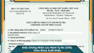 Giấy Chứng Nhận Lưu Hành Tự Do (CFS) – Chìa Khóa Xuất Khẩu