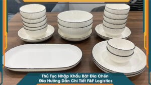 Thủ Tục Nhập Khẩu Bát Đĩa Chén Đĩa Hướng Dẫn Chi Tiết