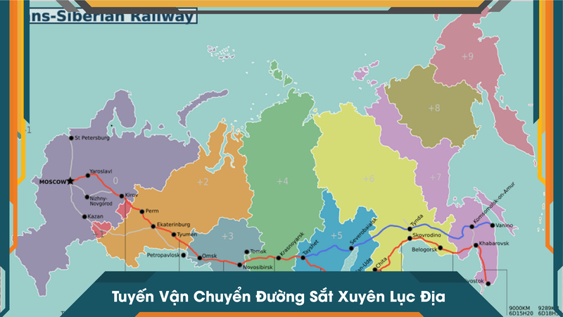 Tuyến Vận Chuyển Đường Sắt Xuyên Lục Địa